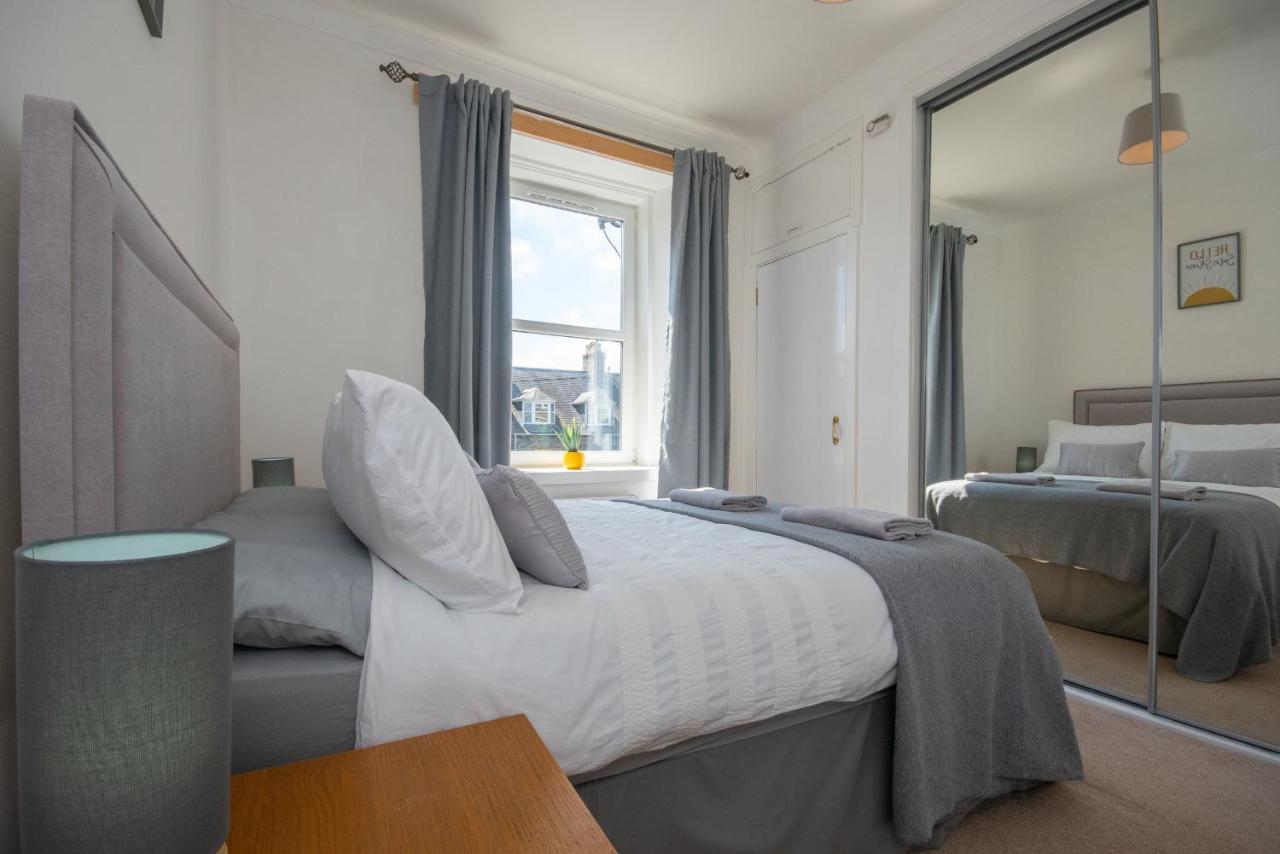 Dwellcome Home Ltd 1 Bed Apt, Half Mile To Union Street Yet Quiet, Free Parking, Fast Wifi, Ideal For Long Term Contractor, Etc Stays, Fully Equipped Kitchen, Regular Housekeeping Option - See Our Site For Assurance Aberdeen Kültér fotó